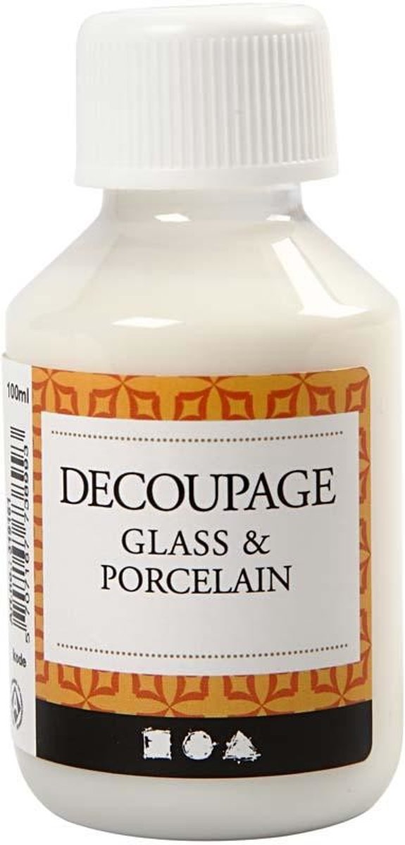 Decoupage lijmlak, glas- en porselein, 100ml [HOB-319161]